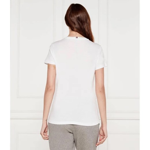 Tommy Hilfiger T-shirt heritage | Regular Fit ze sklepu Gomez Fashion Store w kategorii Bluzki damskie - zdjęcie 184946017
