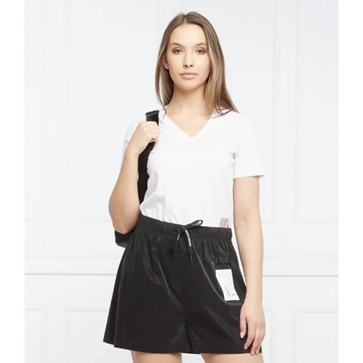 Armani Exchange T-shirt | Regular Fit ze sklepu Gomez Fashion Store w kategorii Bluzki damskie - zdjęcie 184946027