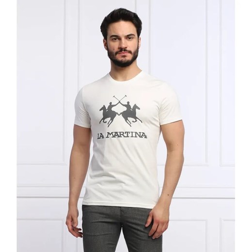 La Martina T-shirt | Regular Fit ze sklepu Gomez Fashion Store w kategorii T-shirty męskie - zdjęcie 184946185