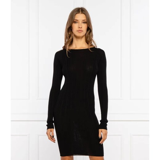 DONDUP - made in Italy Wełniana sukienka NEW ROYAL ze sklepu Gomez Fashion Store w kategorii Sukienki - zdjęcie 184947076