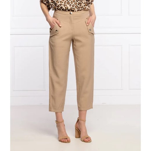 Silvian Heach Spodnie AGUADILLA | Straight fit | high waist ze sklepu Gomez Fashion Store w kategorii Spodnie damskie - zdjęcie 184947105