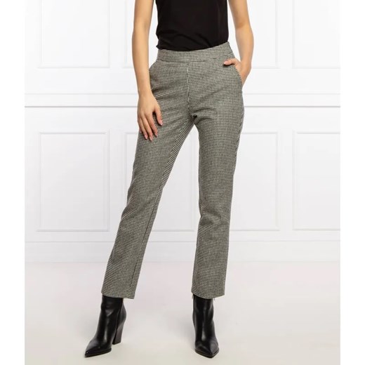 Silvian Heach Spodnie DISKA | Regular Fit | z dodatkiem wełny ze sklepu Gomez Fashion Store w kategorii Spodnie damskie - zdjęcie 184947115