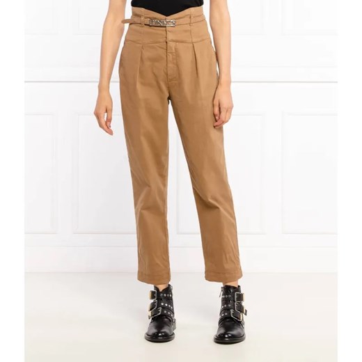 Pinko Spodnie ARIEL | Regular Fit ze sklepu Gomez Fashion Store w kategorii Spodnie damskie - zdjęcie 184947129