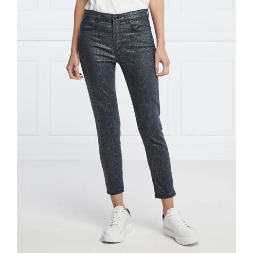 HUGO Spodnie Charlie | Cropped Fit | mid rise ze sklepu Gomez Fashion Store w kategorii Spodnie damskie - zdjęcie 184947137