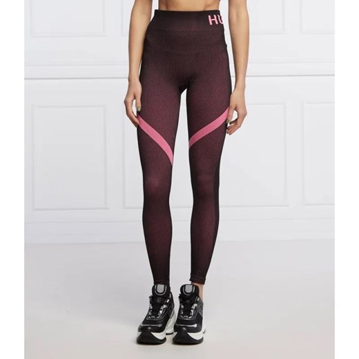 HUGO Legginsy Nalessa | Slim Fit ze sklepu Gomez Fashion Store w kategorii Spodnie damskie - zdjęcie 184947217