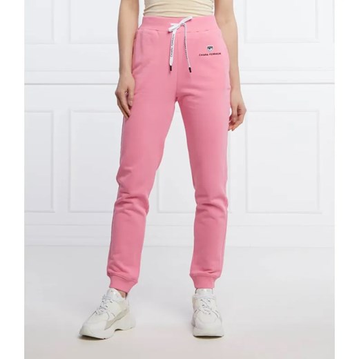 Chiara Ferragni Spodnie dresowe | Regular Fit ze sklepu Gomez Fashion Store w kategorii Spodnie damskie - zdjęcie 184947305