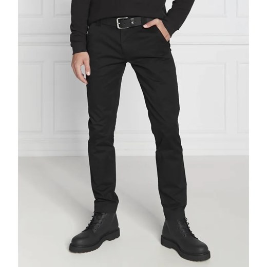 Tommy Jeans Spodnie chino Scanton | Slim Fit ze sklepu Gomez Fashion Store w kategorii Spodnie męskie - zdjęcie 184947557