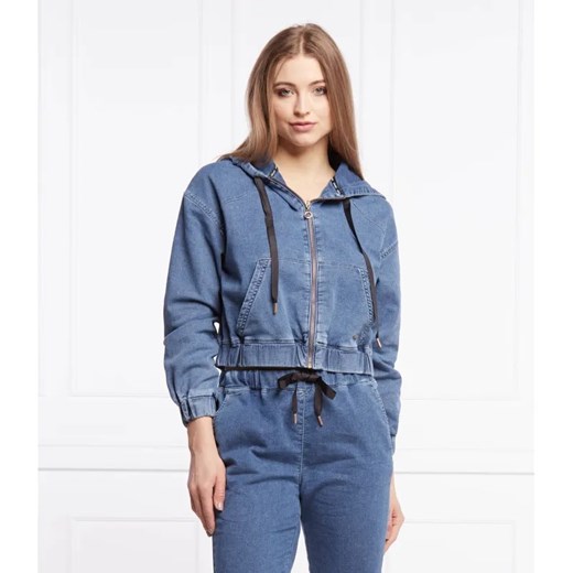 Liu Jo Sport Kurtka jeansowa APERTA | Cropped Fit ze sklepu Gomez Fashion Store w kategorii Kurtki damskie - zdjęcie 184947609