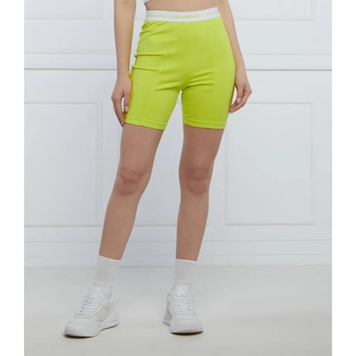 Calvin Klein Jeans kolarki | slim fit ze sklepu Gomez Fashion Store w kategorii Spodnie damskie - zdjęcie 184947628