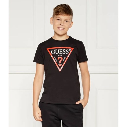 Guess T-shirt | Regular Fit ze sklepu Gomez Fashion Store w kategorii T-shirty chłopięce - zdjęcie 184947735