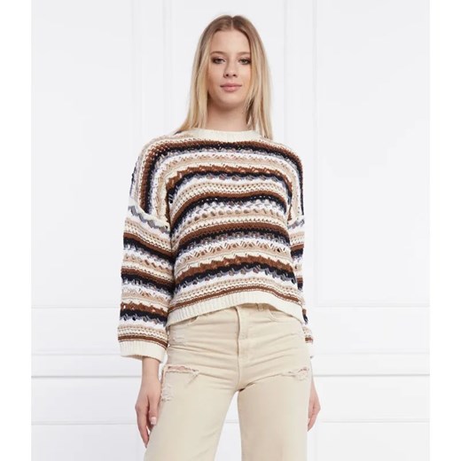 Liu Jo Sweter | Relaxed fit ze sklepu Gomez Fashion Store w kategorii Swetry damskie - zdjęcie 184947747