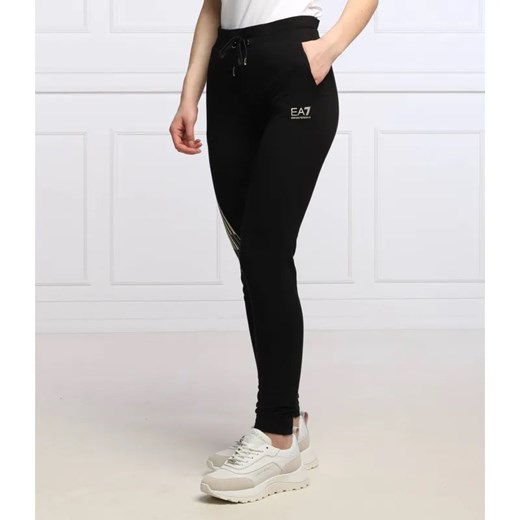 EA7 Spodnie dresowe | Slim Fit ze sklepu Gomez Fashion Store w kategorii Spodnie damskie - zdjęcie 184947797