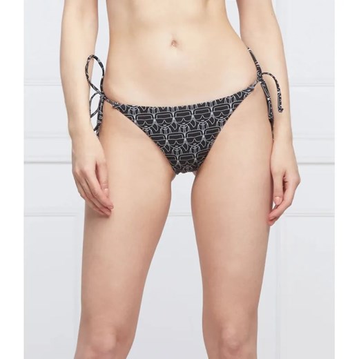 Karl Lagerfeld Dół od bikini Ikonic All-Over ze sklepu Gomez Fashion Store w kategorii Stroje kąpielowe - zdjęcie 184947838