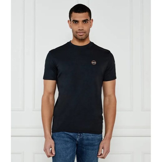 Napapijri T-shirt S-BADGE | Regular Fit ze sklepu Gomez Fashion Store w kategorii T-shirty męskie - zdjęcie 184947907