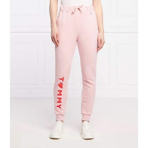 Tommy Hilfiger Spodnie dresowe | Regular Fit ze sklepu Gomez Fashion Store w kategorii Spodnie damskie - zdjęcie 184947995