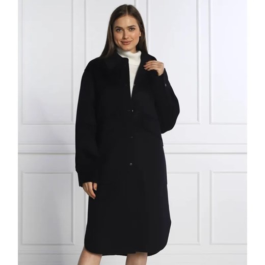 Marc Cain Wełniany płaszcz ze sklepu Gomez Fashion Store w kategorii Płaszcze damskie - zdjęcie 184948036