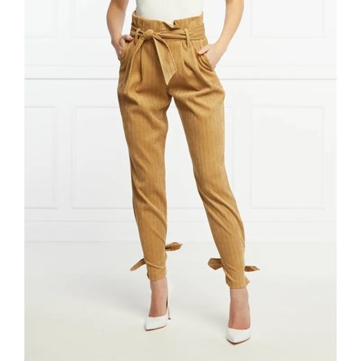 Silvian Heach Spodnie LINDOM | carrot fit | high waist ze sklepu Gomez Fashion Store w kategorii Spodnie damskie - zdjęcie 184948186