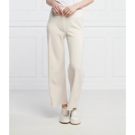 Marc Cain Wełniane spodnie | Regular Fit ze sklepu Gomez Fashion Store w kategorii Spodnie damskie - zdjęcie 184948199