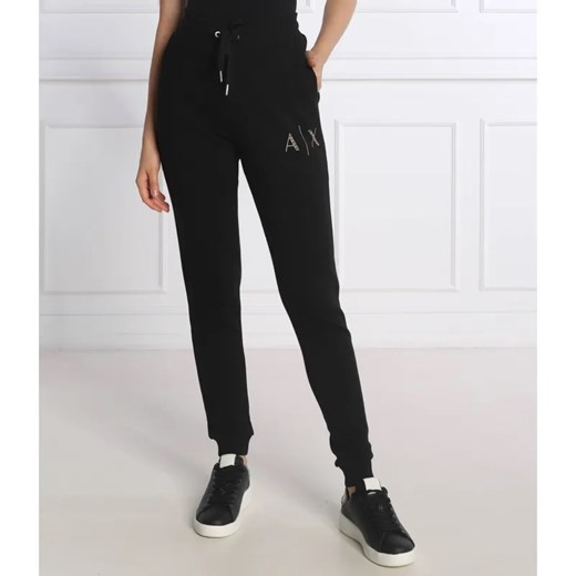 Armani Exchange Spodnie dresowe | Regular Fit ze sklepu Gomez Fashion Store w kategorii Spodnie damskie - zdjęcie 184948248