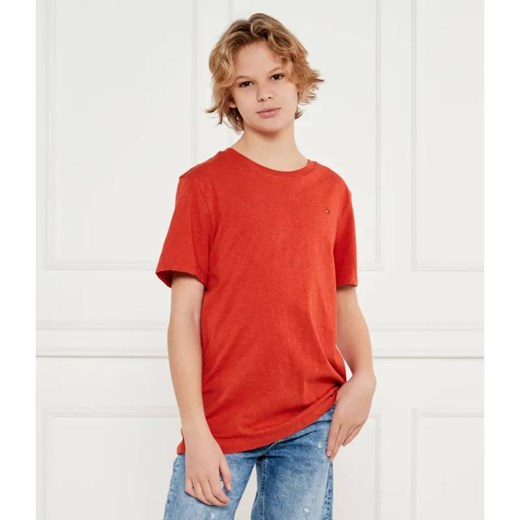 Tommy Hilfiger T-shirt | Regular Fit ze sklepu Gomez Fashion Store w kategorii T-shirty chłopięce - zdjęcie 184948329