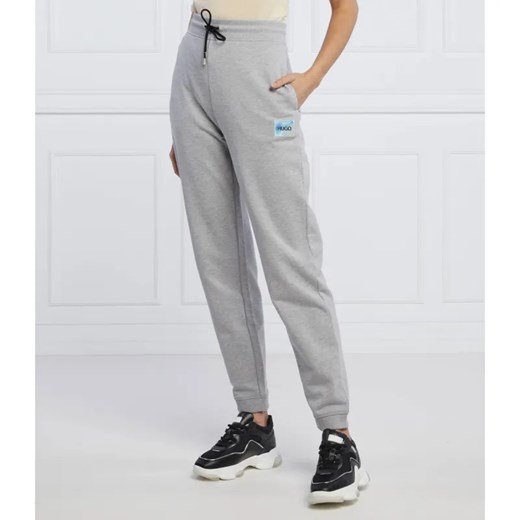 HUGO Spodnie dresowe Dachib | Regular Fit | mid rise ze sklepu Gomez Fashion Store w kategorii Spodnie damskie - zdjęcie 184948488