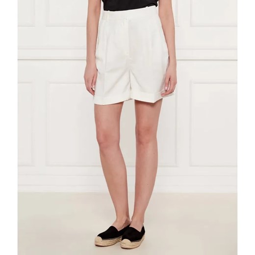 Tommy Hilfiger Szorty | Regular Fit | z dodatkiem lnu ze sklepu Gomez Fashion Store w kategorii Szorty - zdjęcie 184948545