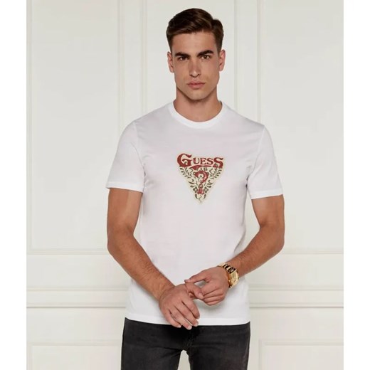 GUESS T-shirt | Slim Fit ze sklepu Gomez Fashion Store w kategorii T-shirty męskie - zdjęcie 184948559