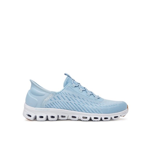 Sneakersy Skechers Glide-Step-Tranquility 104574/LTBL Niebieski ze sklepu eobuwie.pl w kategorii Buty sportowe damskie - zdjęcie 184948667