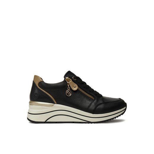 Remonte Sneakersy D0T03-01 Czarny ze sklepu MODIVO w kategorii Buty sportowe damskie - zdjęcie 184949765