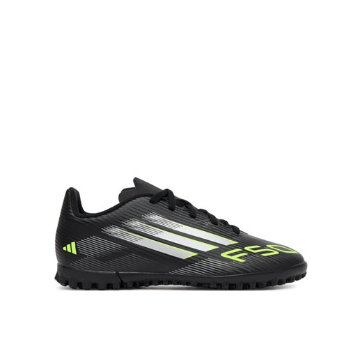 adidas Buty do piłki nożnej F50 Club Turf Boots Kids JI0038 Czarny ze sklepu MODIVO w kategorii Buty sportowe dziecięce - zdjęcie 184949788