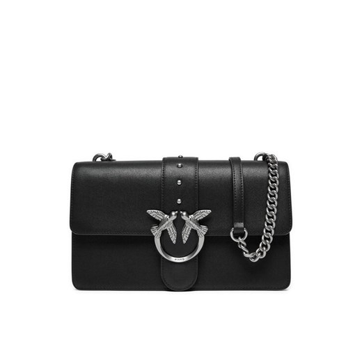 Pinko Torebka Love One Classic Cl PE 23 PLTT 100053 A0F1 Czarny ze sklepu MODIVO w kategorii Listonoszki - zdjęcie 184949798