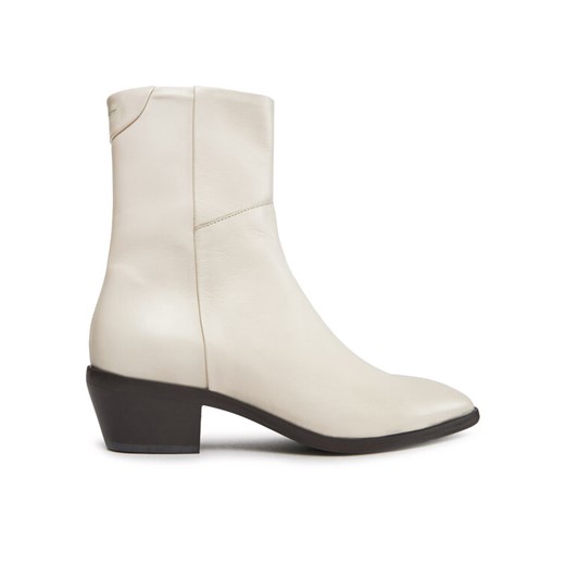 Gant Botki St Broomly Mid Boot 27541375 Biały ze sklepu MODIVO w kategorii Botki - zdjęcie 184949858