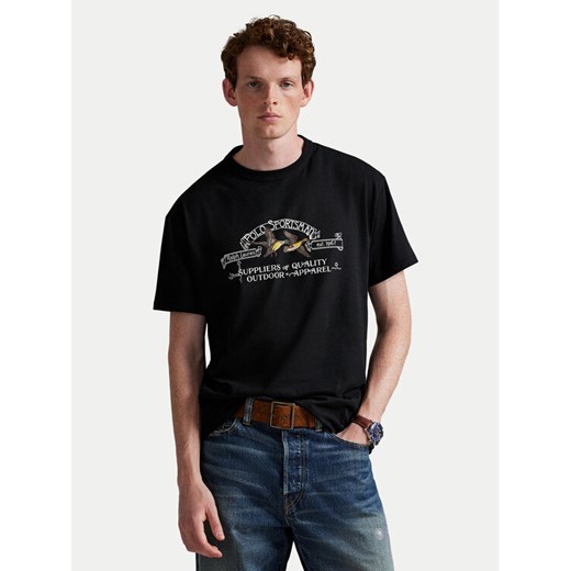 Polo Ralph Lauren T-Shirt 710981142001 Czarny Classic Fit ze sklepu MODIVO w kategorii T-shirty męskie - zdjęcie 184949865