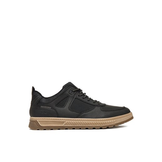 Rieker Sneakersy 37004-00 Czarny ze sklepu MODIVO w kategorii Buty sportowe męskie - zdjęcie 184949917