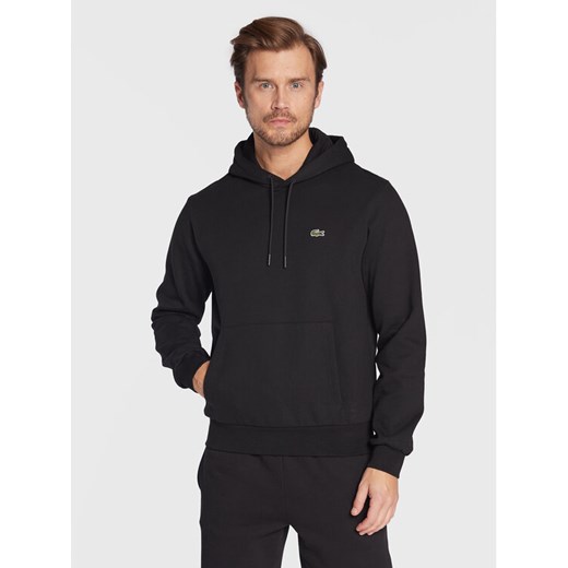Lacoste Bluza SH9623 Czarny Classic Fit ze sklepu MODIVO w kategorii Bluzy męskie - zdjęcie 184949935