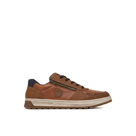 Rieker Sneakersy 37029-25 Brązowy ze sklepu MODIVO w kategorii Buty sportowe męskie - zdjęcie 184949939