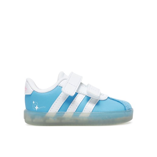 adidas Sneakersy Disney Cinderella VL Court 3.0 JR4900 Niebieski ze sklepu MODIVO w kategorii Buty sportowe dziecięce - zdjęcie 184950099