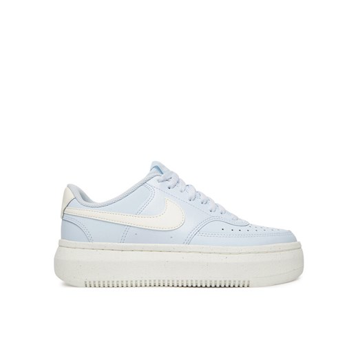 Nike Sneakersy Court Vision Alta DZ5394 Niebieski ze sklepu MODIVO w kategorii Buty sportowe damskie - zdjęcie 184950129