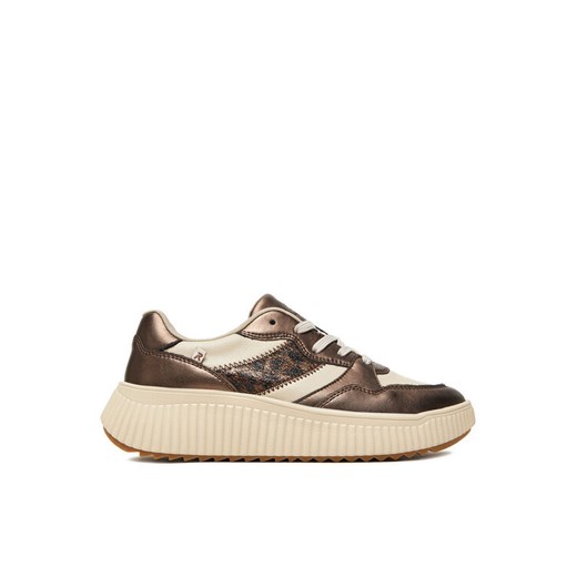 Rieker Sneakersy W1702-60 Beżowy ze sklepu MODIVO w kategorii Buty sportowe damskie - zdjęcie 184950158