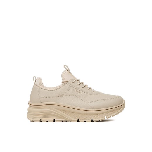 Rieker Sneakersy 48050-60 Beżowy ze sklepu MODIVO w kategorii Buty sportowe damskie - zdjęcie 184950166