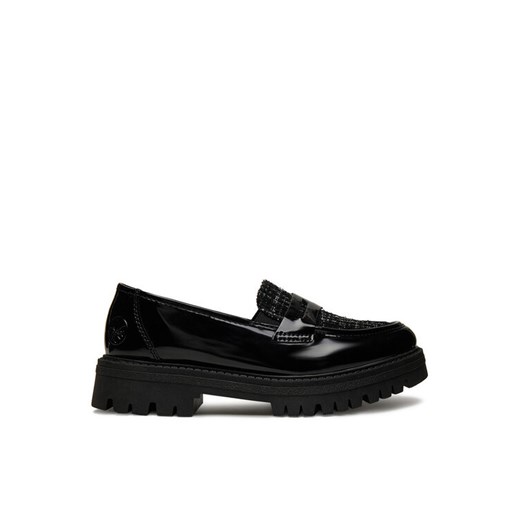 Rieker Loafersy 47550-00 Czarny ze sklepu MODIVO w kategorii Mokasyny damskie - zdjęcie 184950168