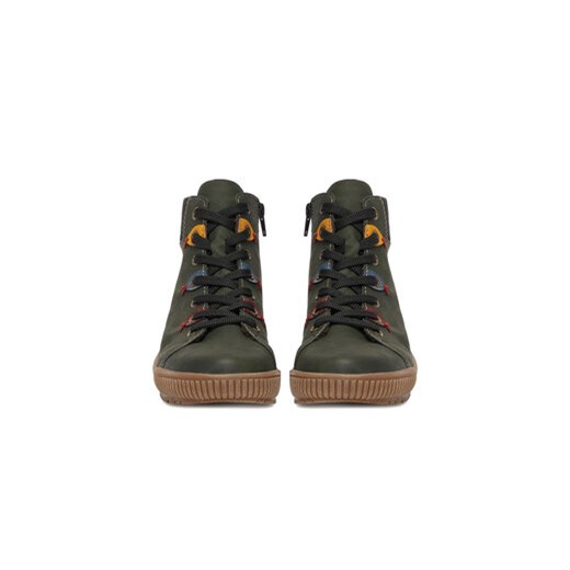 Rieker Botki N0711-54 Zielony Rieker 37 MODIVO