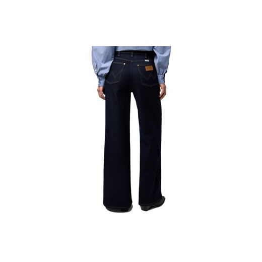 Wrangler Jeansy 112371187 Granatowy Straight Leg Wrangler 32_32 MODIVO
