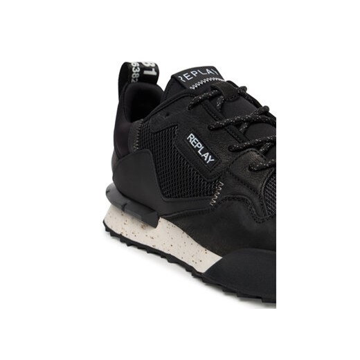REPLAY Sneakersy GMS1P.000.C0066L Czarny Replay 45 MODIVO