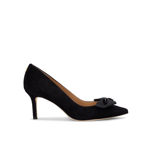 Szpilki LAUREN RALPH LAUREN 802944556001 Czarny ze sklepu eobuwie.pl w kategorii Czółenka - zdjęcie 184952928
