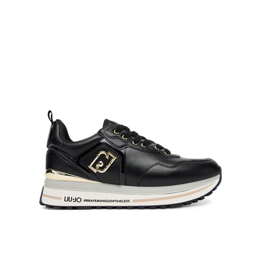 Sneakersy Liu Jo Maxi Wonder 01 BF5009 P0102 Czarny ze sklepu eobuwie.pl w kategorii Buty sportowe damskie - zdjęcie 184952959