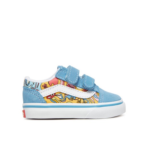 Sneakersy Vans Old Skool V VN000CS6BOX1 Niebieski ze sklepu eobuwie.pl w kategorii Buty sportowe dziecięce - zdjęcie 184952975