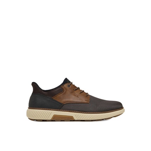 Sneakersy Rieker B3357-25 Brązowy ze sklepu eobuwie.pl w kategorii Buty sportowe męskie - zdjęcie 184953026