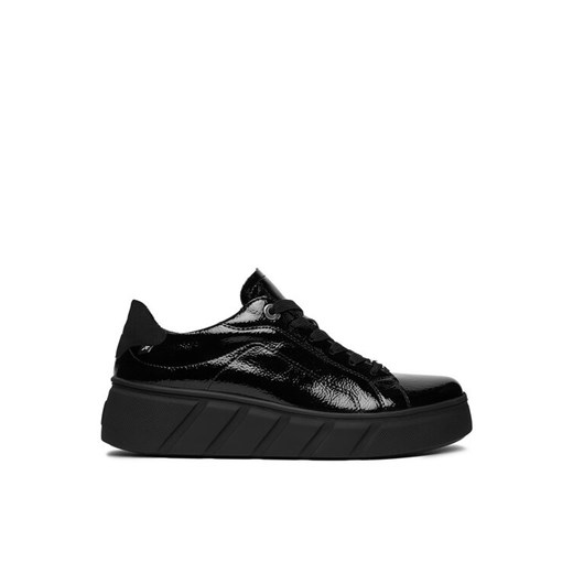Sneakersy Rieker W2601-00 Czarny ze sklepu eobuwie.pl w kategorii Buty sportowe damskie - zdjęcie 184953067
