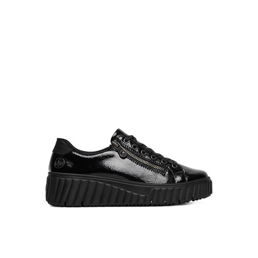 Sneakersy Rieker N2501-00 Czarny ze sklepu eobuwie.pl w kategorii Buty sportowe damskie - zdjęcie 184953086